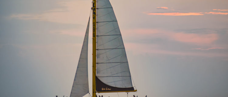 Catamaran boat tour